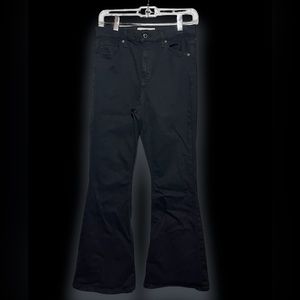 TOPSHOP Jamie Flare Black size 30
